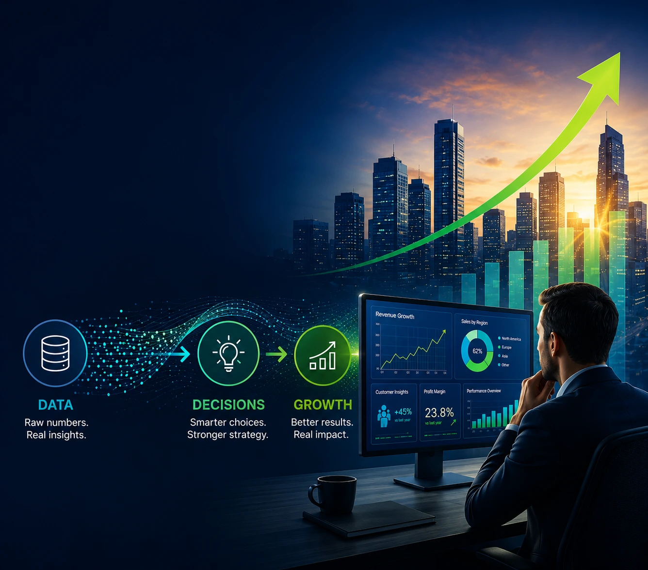 CCPL data analytics team collaborating on enterprise AI solutions